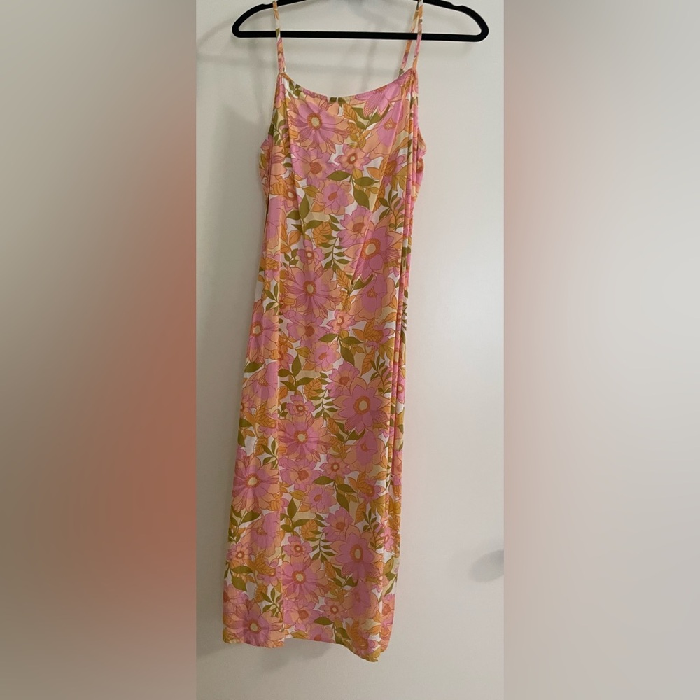 Billabong Pink and Orange Floral Dress